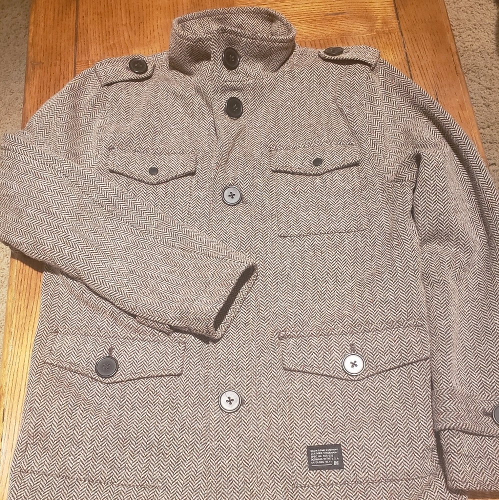 KR3W RARE Manchester OG Canvas Military Peacoat